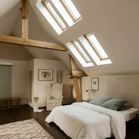 Nocleg ze śniadaniem Les Rochers Cerisy-la-Foret